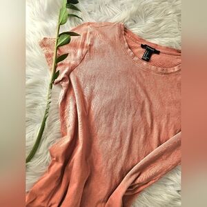 Rustic Salmon T-Shirt Dress